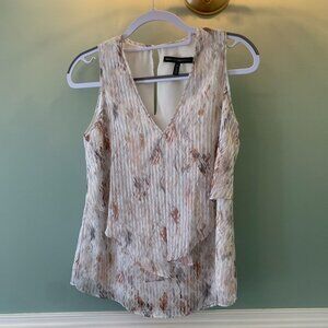 White House Black Market XS Sleeveless Blouse